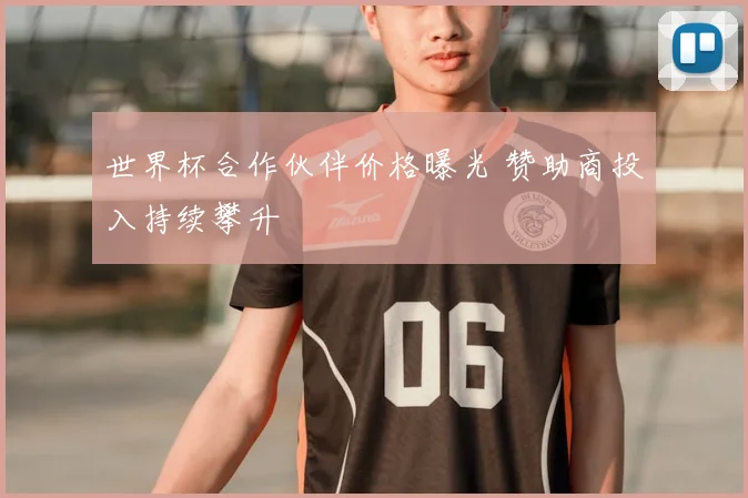 世界杯合作伙伴价格曝光 赞助商投入持续攀升