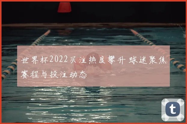 世界杯2022买注热度攀升 球迷聚焦赛程与投注动态